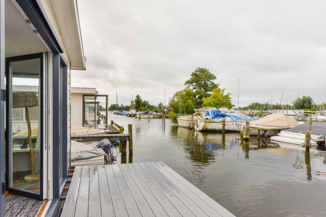 Bright And Comfortable Houseboat Aalsmeer Exterior foto
