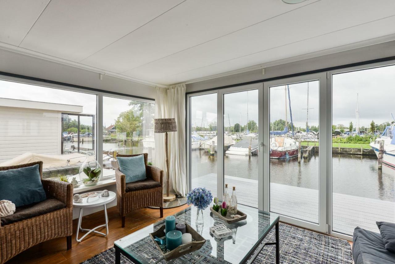 Bright And Comfortable Houseboat Aalsmeer Exterior foto
